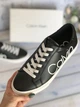 Кеды женские Calvin Klein Cabre Black черные 38 (7.5) 24.5 см (B09F6PQ9ZR) - изображение 3