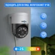 8Мп IP POE Поворотная PTZ Камера видеонаблюдения Hiseeu 3.6мм - изображение 7