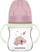 Пляшка антиколікова Canpol Babies Easystart Sleepy Koala з широким отвором Рожева 120 мл (35/236_pin) - зображення 1