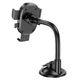 Держатель HOCO Mighty one-button Car holder (windshield) H20 4,7-7 дюймов black - изображение 4