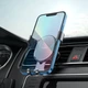 Держатель HOCO Armor metal gravity Car holder CA56 Plus 3.5 до 6 дюймов black - изображение 4