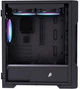 Корпус 1stPlayer T3-4F1-BK Black без БП - изображение 7