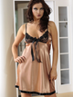 Нічна сорочка DKaren Slip Monic 2XL Light Brown (5901780608453) - зображення 1