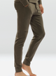 Spodnie dresowe męskie DKaren Pants Justin XL Khaki (5903251464681) - obraz 1