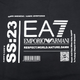 Bluza męska z kapturem EA7 Train Logo Series U Qr Code Hoodie Rn Coft L Black (8056787217539) - obraz 6