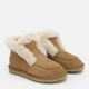 Женские угги низкие кожаные с мехом Restime YWZ23004 36 24 см Camel (2036000097021) - изображение 2