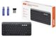 Клавіатура бездротова 2E KS250 WL BT Black (2E-KS250WBK_UA) - зображення 3