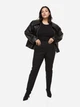 Брюки женские H&M 060751471 36 Черные (6666000249869) - изображение 3