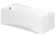 Ванна акрилова CERSANIT ZEN S301-129 180x85 + ніжки PW01/S906-001/PW04 - зображення 2