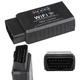 Автосканер OBD2 ELM327 WIFI 2714 диагностический сканер для авто Черный (НФ-00006940) - изображение 2