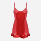 Erotyczny peniuar DKaren Slip Calla XS Red (5901780649456) - obraz 2