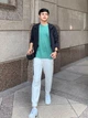 Ветровка мужская Uniqlo 154642304 M Черная (1159789365) - изображение 4