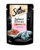 Упаковка влажного корма для кошек Sheba Корм Selection Slices с лососем в соусе 24 шт. * 85 г - изображение 2