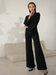 Комбінезон жіночий Makover Jumpsuit K147 L Black (5903887682831) - зображення 4