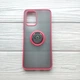 Чехол Armor Ring для Xiaomi Poco M5S противоударный c кольцом Красный - изображение 1