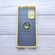 Чохол Armor Ring для Xiaomi Redmi Note 11 / Note 11S протиударний з кільцем Жовтий - зображення 2