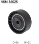 VKM 36025 SKF Ролик модуля натягувача ременя SKF (VKM36025) - изображение 2