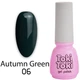 Гель-лак (темно-зелений) Autumn Green 06 Toki Toki 5 мл - зображення 2