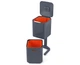 Органайзер для мусора Joseph Joseph Totem Compact 40 л Grey (30065) - зображення 8