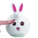 Силиконовый детский ночник кролик аккумуляторный LED RGB 7 цветов мягкий светильник USB - изображение 10