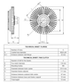 49516 NRF Муфта вентилятора NRF (49516) - зображення 4