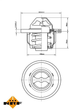 725150 NRF Термостат NRF (725150) - изображение 6