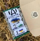 Подарунковий бокс шкарпеток для підлітків з оригінальним патріотичним принтом 36-41 4 пари високі демісезонні білі - зображення 1