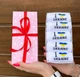 Набор подростковых носков с патриотическим принтом I love Ukraine в красивой подарочной упаковке 36-41 5 пар длинные демисезонные белые - изображение 1