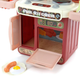Игровой набор Кухня на батарейках Veld Co BL-109A/B игрушка со звуком, светом и водой, посуда, продукты / Красный - изображение 3