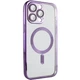 Чехол силиконовый противоударный WAVE Metal Color Case with MagSafe + защита камеры для Apple iPhone 11 Pro (5.8") Purple - изображение 8