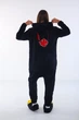 Кигуруми Пижама для девочек Kigurumi Косплей Аниме Наруто Акацуки Akatsuki Cosplay Черный М 155-165 см. (1107/2) - изображение 4