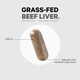 Добавка из говяжьей печени травяного откорма Codeage Grass Fed Beef Liver 180 капсул - изображение 5
