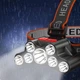 Налобный перезаряжаемый фонарь 7 LED F-T26 - изображение 3