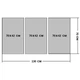 Модульная картина в гостиную / спальню Метелик ART-219_3A (70х130 см) - изображение 4