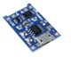 Модуль зарядного устройства для литиевой батареи с защитой (вход Micro USB) 5V 1A TP4056 - изображение 1