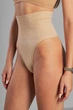 Утягивающие корректирующие трусики с высокой посадкой Nud Бежевые M (N03005) - изображение 2