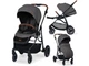 Прогулянкова коляска All Road Ash Gray, Kinderkraft (сіра), 00-00303643 (KKWALROAGR0000) - зображення 1