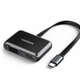 Перехідник USB 2.0 HDMI/VGA HDMI 1.4b UGREEN CM303 70549 support 3D/4Kх2K 30Hz/VGA 1080P 60Hz Чорний - зображення 1
