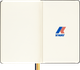 Блокнот Moleskine Limited x K-Way средний 13х21 см нелинованный Зеленый Нейлон (8056598856118) - изображение 5