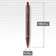 Ручка кулькова Parker IM 17 Professionals Monochrome Burgundy BP (28332) - зображення 3