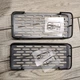 Набор полок из алюминия с прямым дном Haoxin HC-31 Rectangular (2 ячейки) Черные - изображение 2
