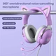 Навушники ONIKUMA Gaming CAT with LED X11 Purple - изображение 4
