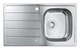 Мийка для кухні із нержавіючої сталі Grohe K200 (31552SD1) - зображення 1