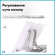 Комплект парта детская и растущее кресло Evo-kids BD-22 BL Голубой - изображение 9