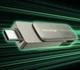 Флешка Металлическая Movespeed U1 Pro 2 в 1 USB 3.0 + OTG Type-C USB3.1 64Гб Black - изображение 5