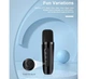 Портативная колонка караоке Kisonli G21 Bluetooth 1800mAh 5Вт, 1 микрофон, Black - изображение 4