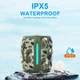 Портативная колонка ретро Kisonli Q17 Bluetooth 1800mAh 8Вт Camouflage - изображение 5