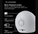 Портативная колонка, часы, будильник Kisonli Q6B Bluetooth 3600mAh 5Вт - изображение 6