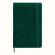 Блокнот Moleskine Limited Velvet средний 13х21 см в линию Зеленый + бокс (8056598851274) - изображение 1