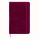 Блокнот Moleskine Limited Velvet средний 13х21 см в линию Красный + бокс (8056598851298) - изображение 1